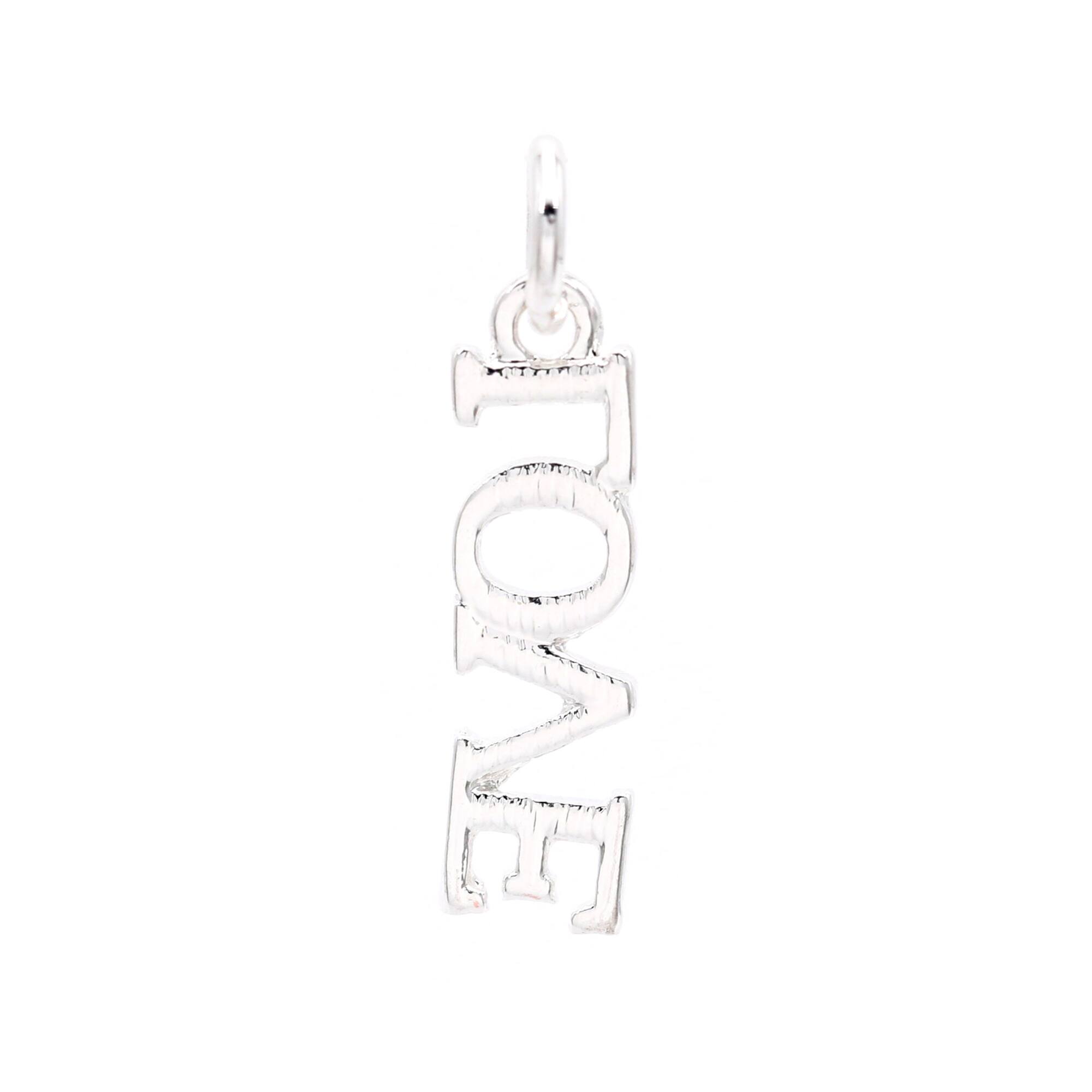 Silver Plated Love Charm by Bead Landing™